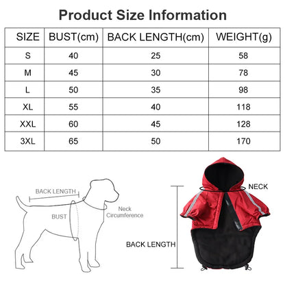 Waterproof Dog Winter Coat
