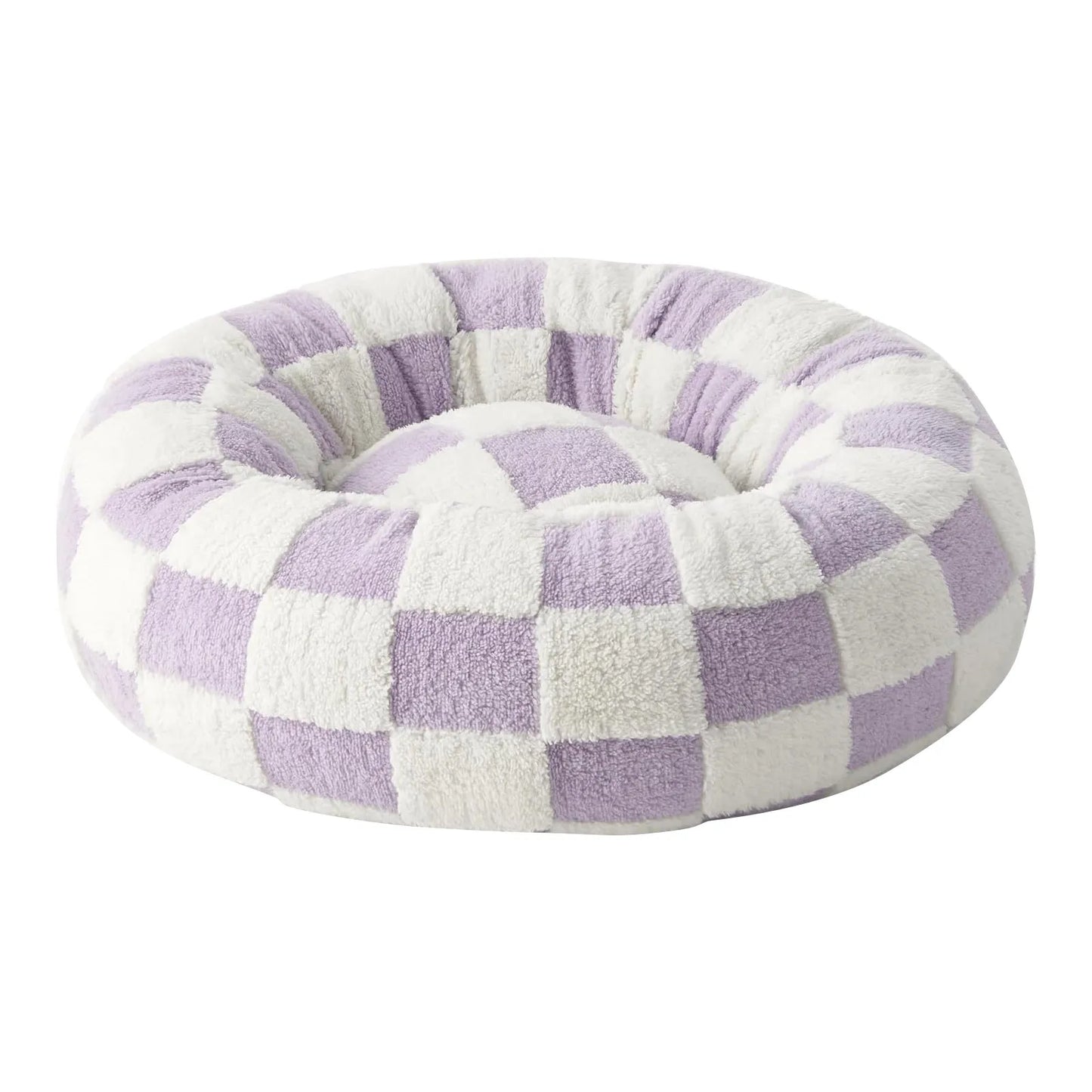 Sky Clouds Small Dog Kennel Cute Dog Bed For Pet Washable Puppy Beds Cozy Rectangle Orthopedic Pet Sofa Shaggy Plush Slip Bottom