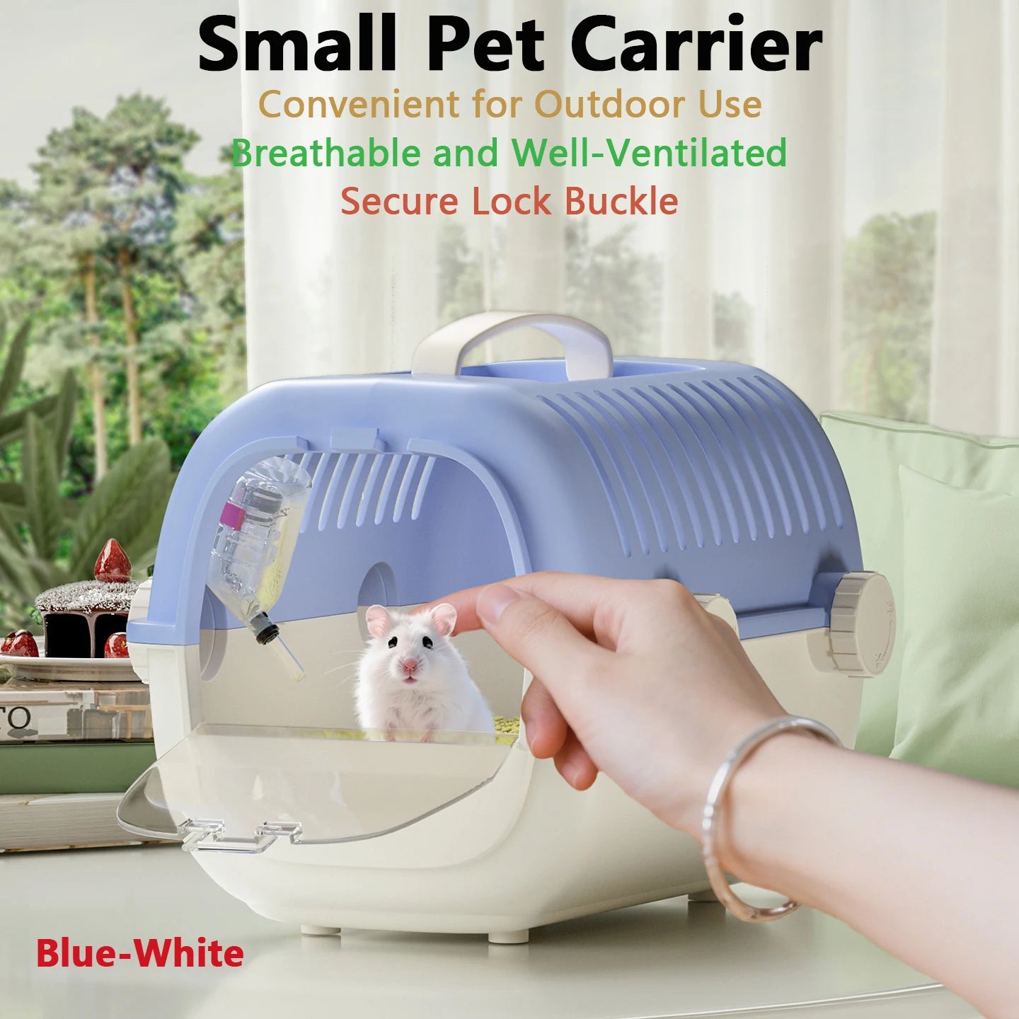 Portable Pet Travel Cage Carrier