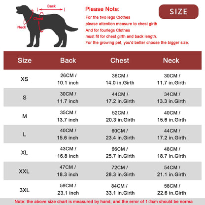 Winter Dog Coat Clothes
