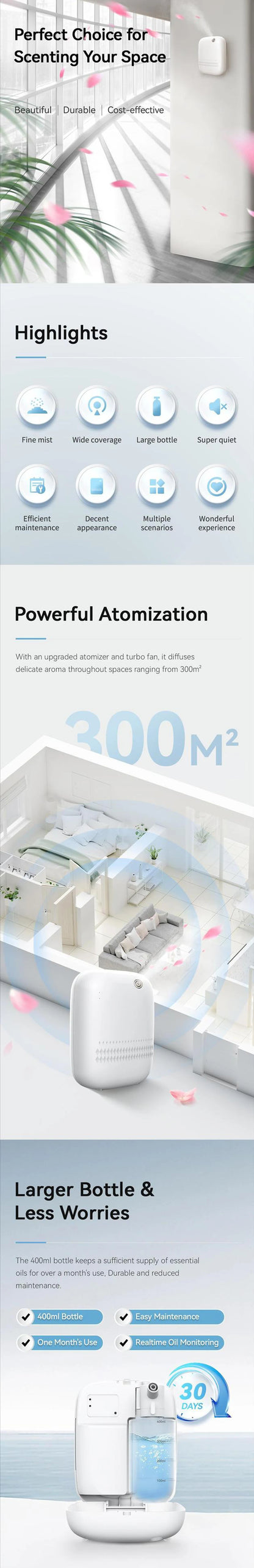 Smart Aroma Diffuser 400ML
