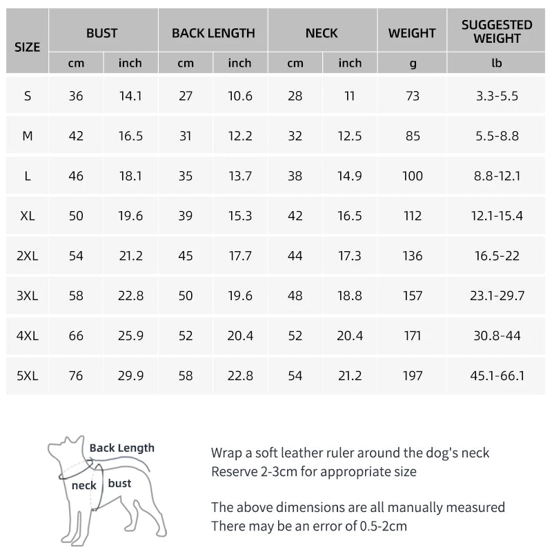 Waterproof Winter Dog Jacket