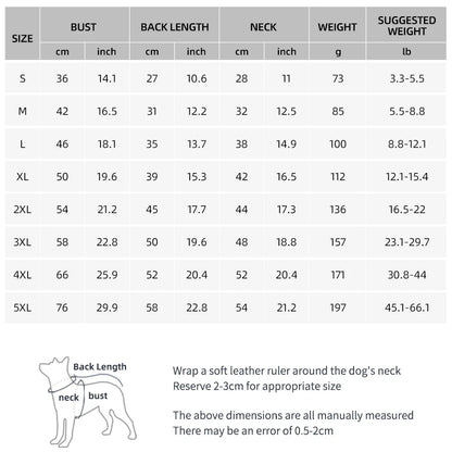 Waterproof Winter Dog Jacket