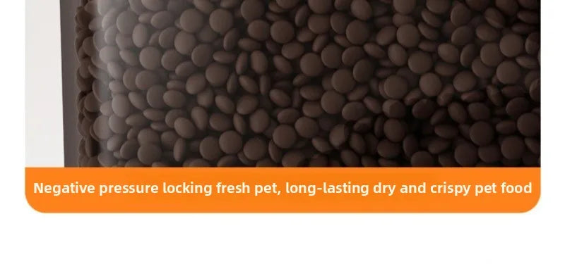 Aura Intelligent Pet Food Container Vacuum 10L Easy Clean Cat Food Storage Moisture-proof and Insect-proof Pet Products Supplies