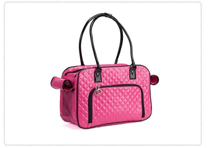 Aura Pet Carrier Bag Luxury Pu Leather Cat Dog Carrier Bag Pet Handbag Outdoor Travel Pet Shoulder Bag